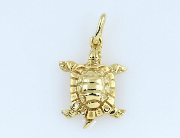 Anhänger Schildkröte 585/000 14 K Gelbgold