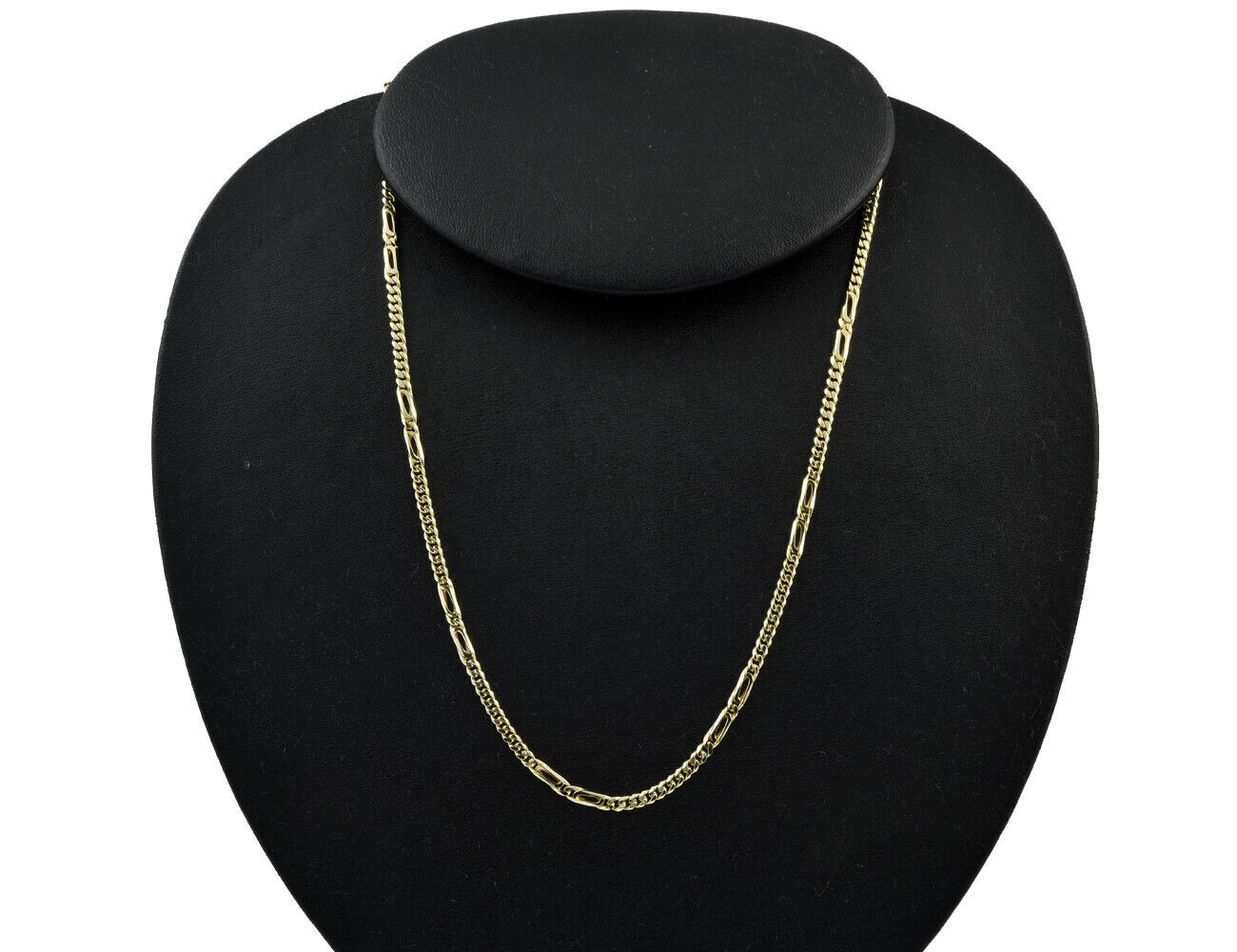 Figarokette 54 cm 585/000 14 K Gelbgold