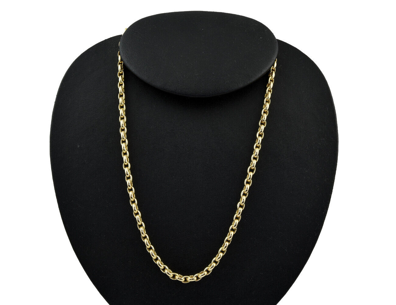 Kette Erbskette 60 cm lang 333/000 8 K Gelbgold