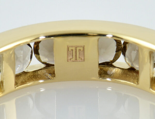 Jette Joop Memoire Ring Rauchquarz 585/000 14 K Gelbgold