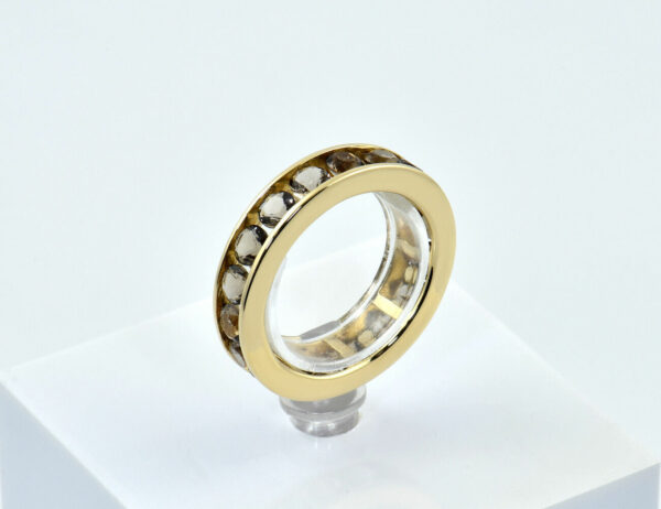 Jette Joop Memoire Ring Rauchquarz 585/000 14 K Gelbgold