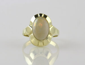Ring Opal 585/000 14 K Gelbgold