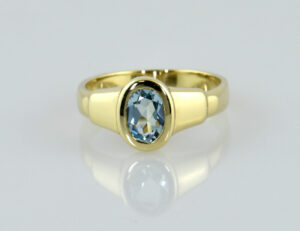 Topas Ring 585/000 14 K Gelbgold