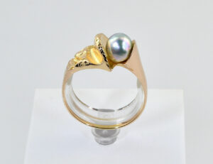 Lapponia Ring Perle 585/000 14 K Gelbgold