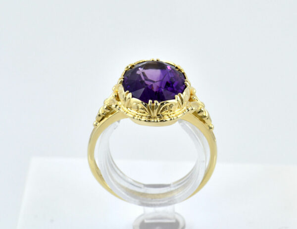 Ring Amethyst 585/000 14 K Gelbgold