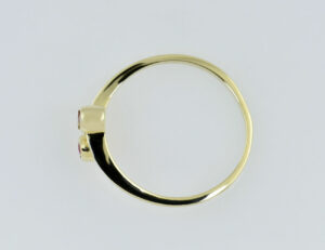 Rubin Ring 585/000 14 K Gelbgold