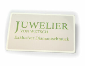 Singel Solitär Brillant Ohrstecker 585 14 K Weißgold, 0,08 ct